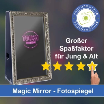 In Denkendorf (Oberbayern) einen Magic Mirror Fotospiegel mieten