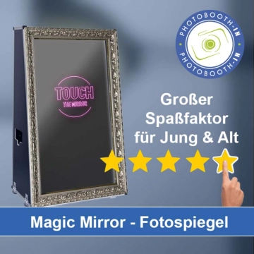 In Detmold einen Magic Mirror Fotospiegel mieten