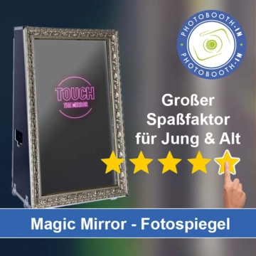 In Dettenhausen einen Magic Mirror Fotospiegel mieten