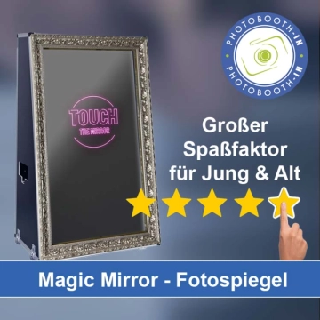 In Dettenheim einen Magic Mirror Fotospiegel mieten