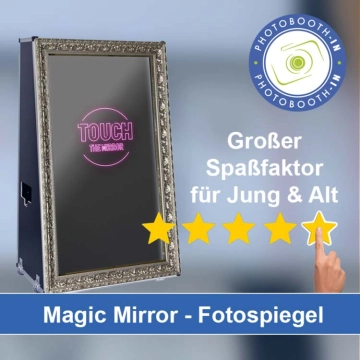 In Deutsch Evern einen Magic Mirror Fotospiegel mieten