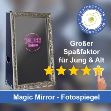 In Dieburg einen Magic Mirror Fotospiegel mieten