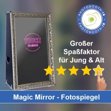 In Diedorf (Bayern) einen Magic Mirror Fotospiegel mieten