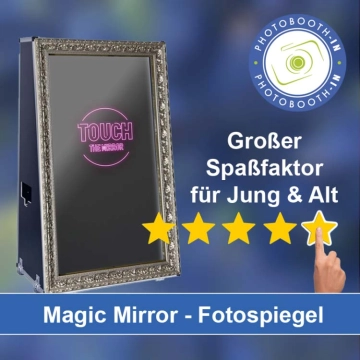 In Dielheim einen Magic Mirror Fotospiegel mieten