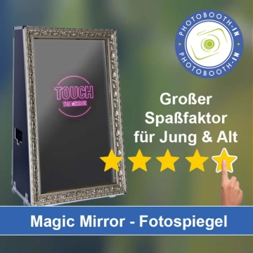 In Diemelsee einen Magic Mirror Fotospiegel mieten