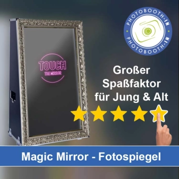 In Diepenau einen Magic Mirror Fotospiegel mieten