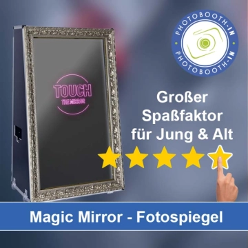 In Dietenhofen einen Magic Mirror Fotospiegel mieten