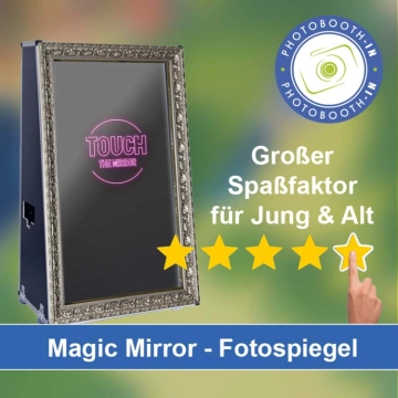In Dietfurt an der Altmühl einen Magic Mirror Fotospiegel mieten