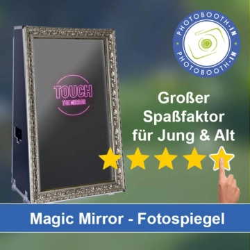 In Dietingen einen Magic Mirror Fotospiegel mieten