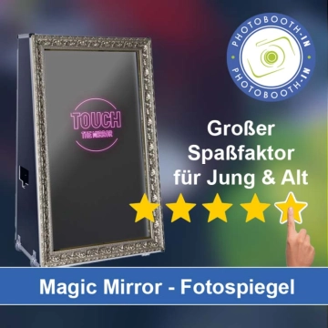 In Dietmannsried einen Magic Mirror Fotospiegel mieten