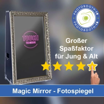 In Dietzenbach einen Magic Mirror Fotospiegel mieten