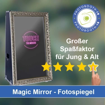 In Dillenburg einen Magic Mirror Fotospiegel mieten