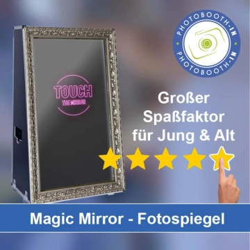 In Dillingen an der Donau einen Magic Mirror Fotospiegel mieten