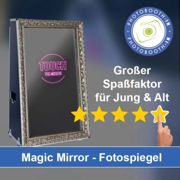 In Dingolfing einen Magic Mirror Fotospiegel mieten