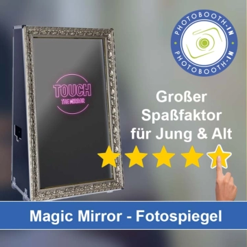 In Dissen am Teutoburger Wald einen Magic Mirror Fotospiegel mieten