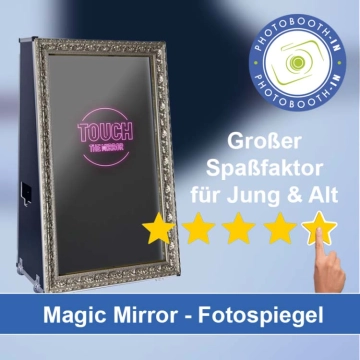 In Doberschau-Gaußig einen Magic Mirror Fotospiegel mieten