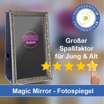 In Dörentrup einen Magic Mirror Fotospiegel mieten
