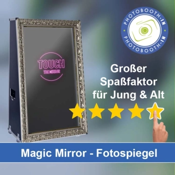 In Donaustauf einen Magic Mirror Fotospiegel mieten