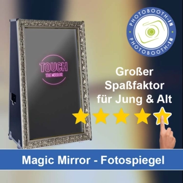 In Donauwörth einen Magic Mirror Fotospiegel mieten