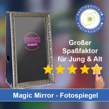 In Donzdorf einen Magic Mirror Fotospiegel mieten