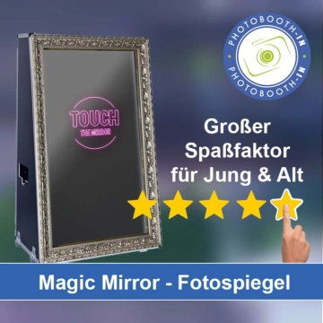 In Dorf Mecklenburg einen Magic Mirror Fotospiegel mieten