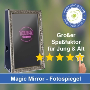 In Dorfen einen Magic Mirror Fotospiegel mieten