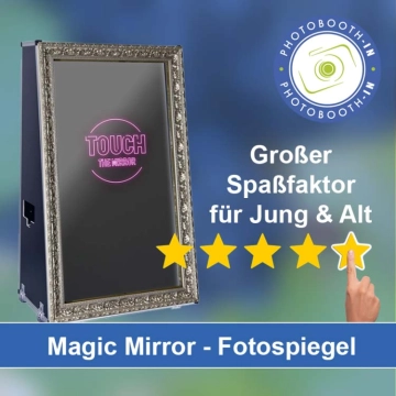 In Dornburg einen Magic Mirror Fotospiegel mieten