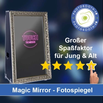 In Dornhan einen Magic Mirror Fotospiegel mieten