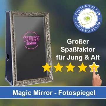 In Dorsten einen Magic Mirror Fotospiegel mieten
