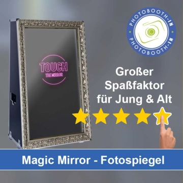 In Drage (Elbe) einen Magic Mirror Fotospiegel mieten
