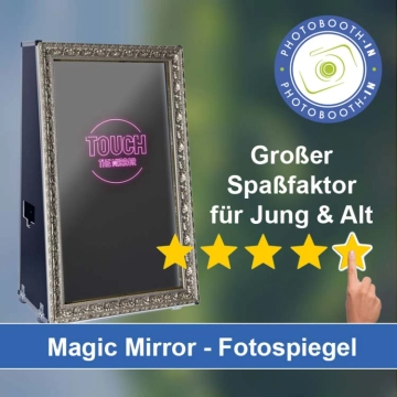 In Drebach einen Magic Mirror Fotospiegel mieten