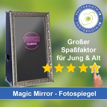 In Drebkau einen Magic Mirror Fotospiegel mieten