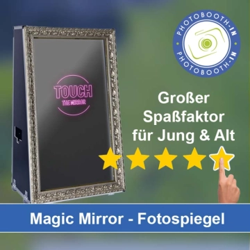 In Driedorf einen Magic Mirror Fotospiegel mieten