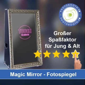 In Drochtersen einen Magic Mirror Fotospiegel mieten