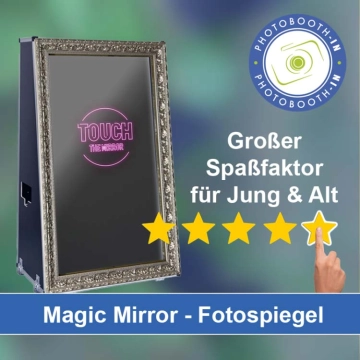 In Dudenhofen einen Magic Mirror Fotospiegel mieten