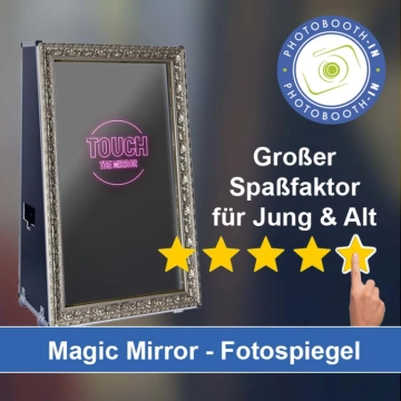 In Düsseldorf einen Magic Mirror Fotospiegel mieten