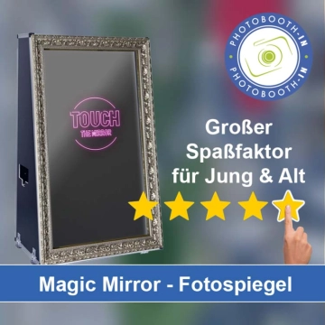 In Durbach einen Magic Mirror Fotospiegel mieten