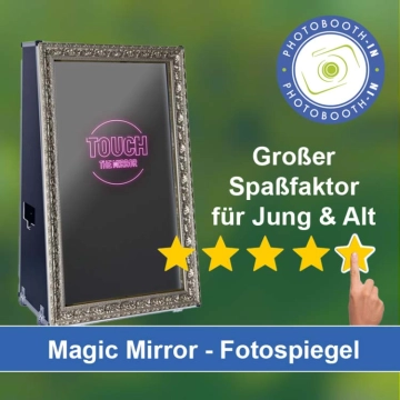 In Ebelsbach einen Magic Mirror Fotospiegel mieten