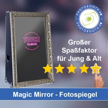 In Eberbach einen Magic Mirror Fotospiegel mieten