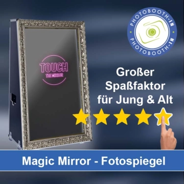 In Eberdingen einen Magic Mirror Fotospiegel mieten