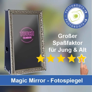 In Ebersbach bei Großenhain einen Magic Mirror Fotospiegel mieten