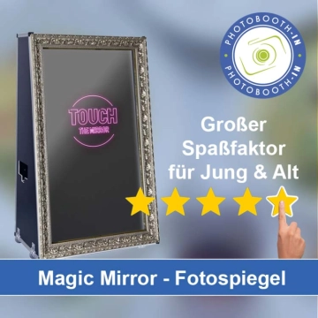 In Ebersberg einen Magic Mirror Fotospiegel mieten