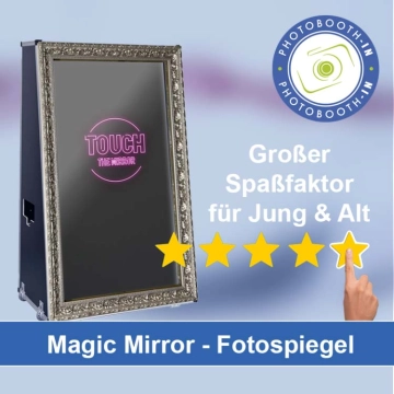 In Ebersburg einen Magic Mirror Fotospiegel mieten
