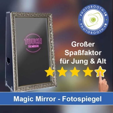 In Eberstadt einen Magic Mirror Fotospiegel mieten
