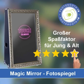 In Ebsdorfergrund einen Magic Mirror Fotospiegel mieten