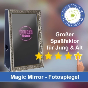 In Ebstorf einen Magic Mirror Fotospiegel mieten