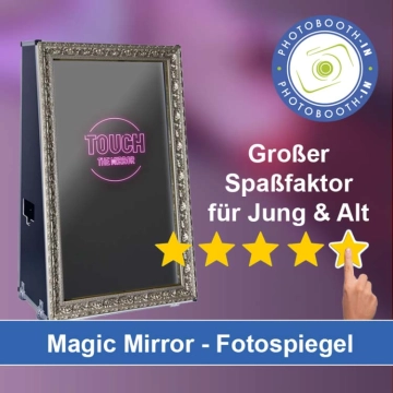 In Eckental einen Magic Mirror Fotospiegel mieten