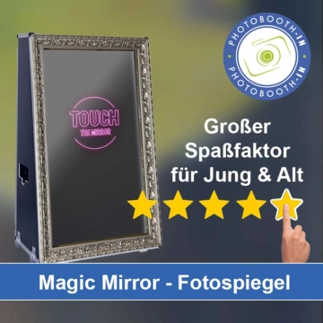 In Edemissen einen Magic Mirror Fotospiegel mieten