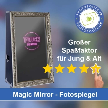 In Efringen-Kirchen einen Magic Mirror Fotospiegel mieten