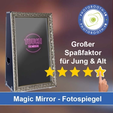 In Egelsbach einen Magic Mirror Fotospiegel mieten